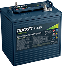 ROCKET L-125 6V 240Ah (20HR)